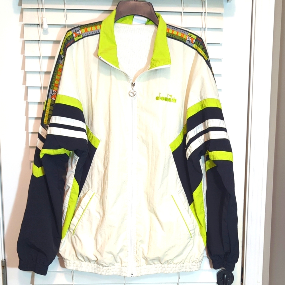 Diadora Size XL Windbreaker Jacket